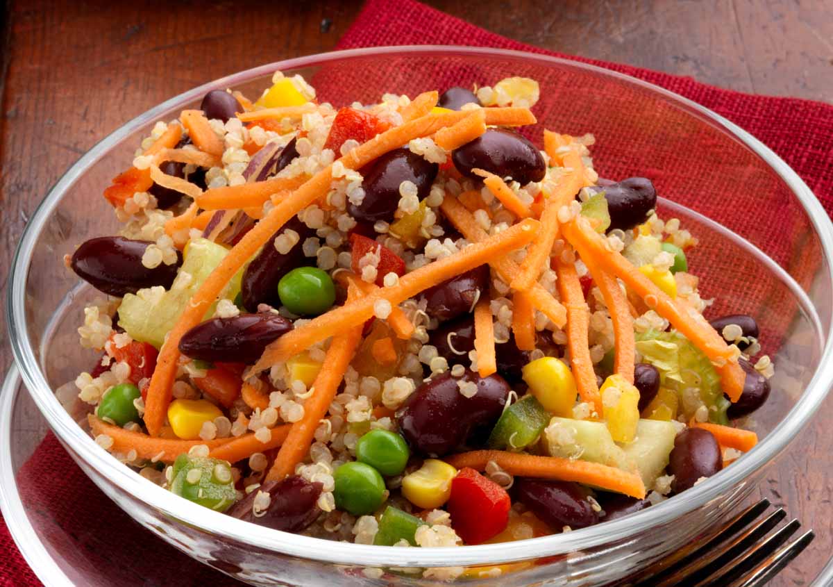 Quinoa Salad - Vegan - Laura's Idea